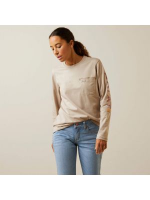 Ariat Women's Rebar Workman Logo T-Shirt