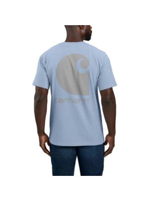 Carhartt Men's Relaxed Fit Heavyweight Short-Sleeve Pocket C Graphic T-Shirt