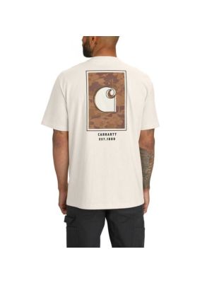 Carhartt Men's Loose Fit Heavyweight Short-Sleeve Camo Graphic T-Shirt