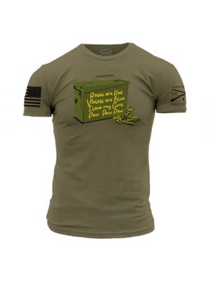 Grunt Style Men's Love Guns Poem T-Shirt