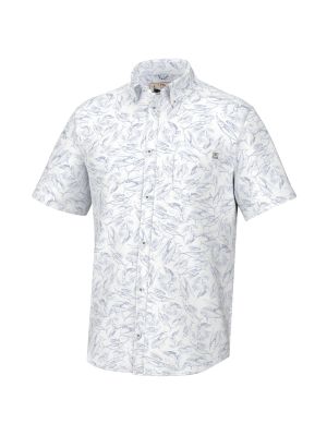 Huk Men's KC Kona Fish Chaos Shirt