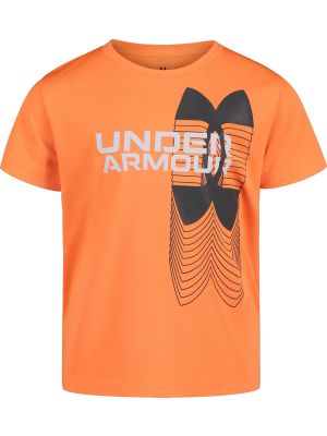 Under Armour Kids Split Logo Hybrid Short Sleeve