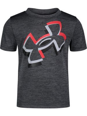 Under Armour Boys Big Logo Pop Short Sleeve