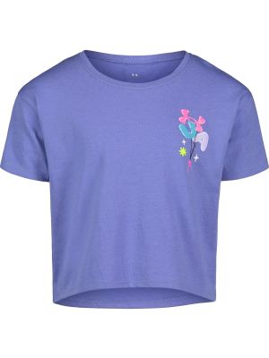 Under Armour Girls Bubble Wordmark Short Sleeve