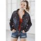 Grace In LA Women's Denim Jacket