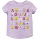 John Deere Girl's Toddler Short Sleeve ABC Farm Tee