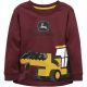 John Deere Kid's Long-Sleeve Bulldozer Tee
